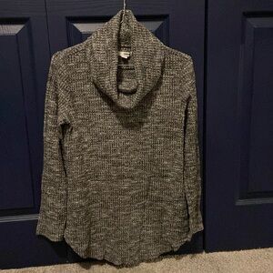 Gray Knit Sweater by Sonoma